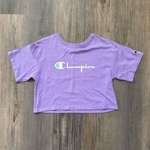 Champion Reverse Weave Cropped T-Shirt, Women’s Small